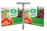 MySoil Test Kit PRO Pack, Unlock Your Lawn & Garden Potential, Complete & Accurate Nutrient and pH Analysis with Recommendations Tailored to Your Soil and Plant Needs | 2 Test Kits + 1 Soil Probe