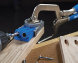 Kreg R3 Jr. Pocket-Hole Jig System - Portable Kreg Pocket-Hole Jig - Easy Clamping & Adjusting - Includes Positioning Sliders - For Materials 1/2" to 1 1/2" Thick