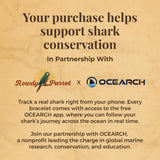 Rowdy Parrot FlexTech Animal Tracking Rope Bracelet - Supports OCEARCH Ocean Conservancy - One Size Fits All - Waterproof, Sweatproof, Sunproof