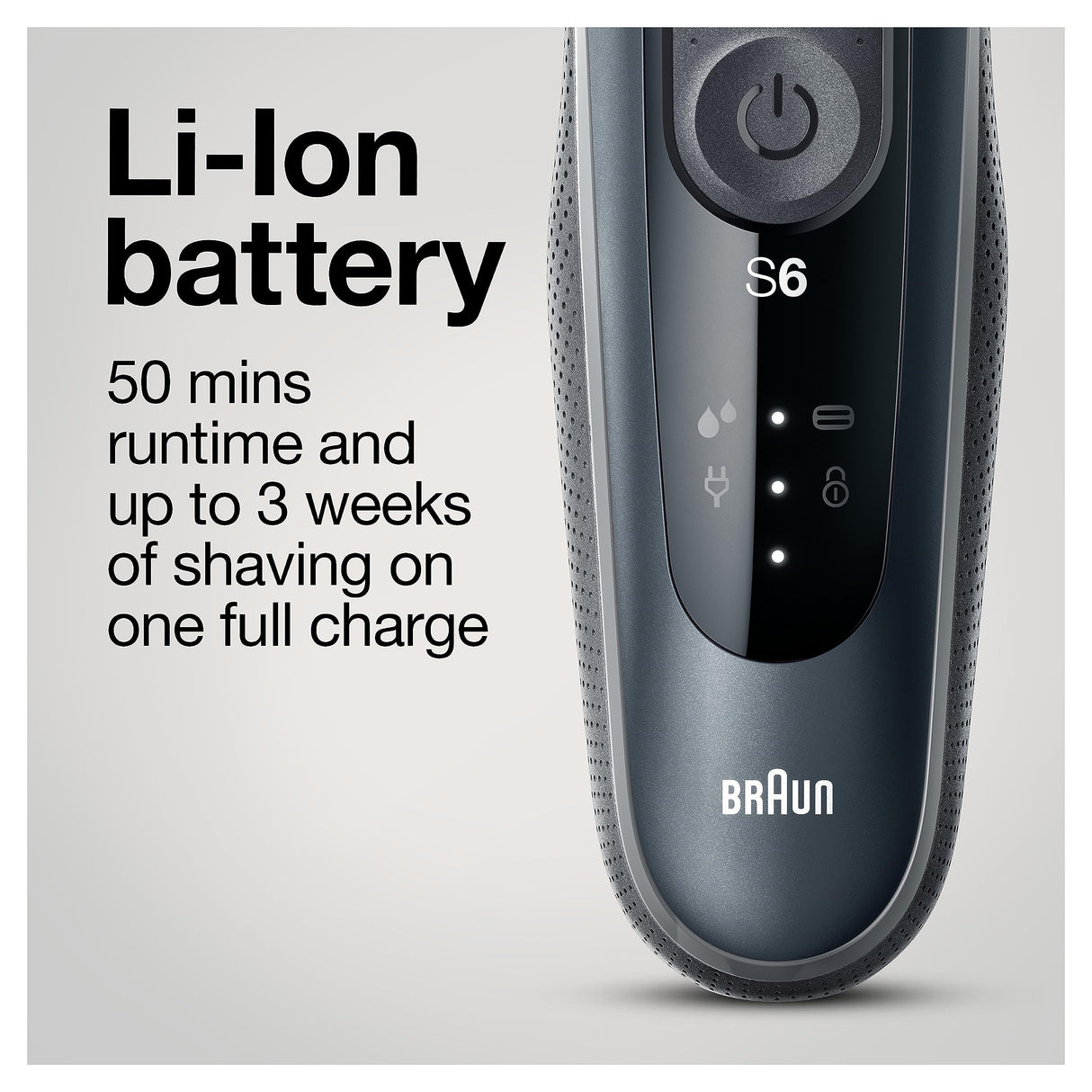 Braun Series 6 6046cs Electric Razor for Men, Wet & Dry, Electric Razor, Rechargeable, Cordless Foil Shaver with Charging Stand, Travel Case and Precision Trimmer, Black