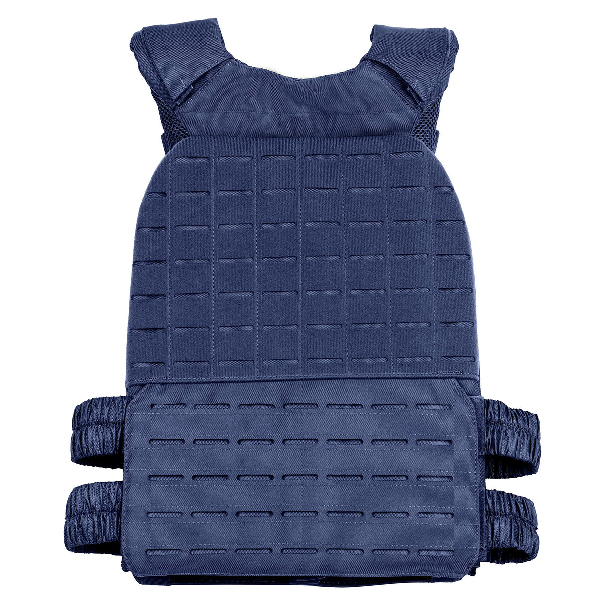 WOLF TACTICAL Adjustable Weighted Vest – WODs, Strength and Endurance Training, Fitness Workouts, Running (Blue)