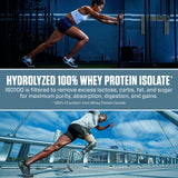 Dymatize x Birthday Cake Pebbles ISO100 Whey Protein Powder Isolate, 25g of Protein, 20 Servings, 5.5g BCAAs, 120 Cal., Gluten Free, 1g Fat, 1g Sugar, 2g Carb