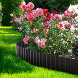 LAVEVE Corrugated Metal Garden Edging 6" x 40Ft, Landscape Edging Border