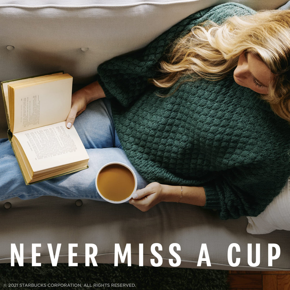 Starbucks Ground Coffee—Starbucks Blonde Roast Coffee—Decaf Veranda Blend—100% Arabica—6 bags (12 oz each)