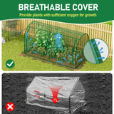 SPECILITE 98x49x49in Garden Plant Netting Mesh Cover for Raised Bed, Green