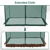 Toriexon Crop Cage Plant Protection Tent 6.5 x 10 x 6.5 Ft