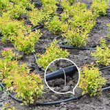 Tandefio 100 Packs Drip Irrigation Tubing Stakes 6 Inch Garden Pins Landscape Staples Securing Pegs Galvanized Lawn Yard U Pegs for Hose, Chicken Wire, Weed Barrier Fabric, Dog Fence