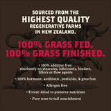 Heart & Soil Grass Fed Bone Matrix — Supports Bone and Joint Health, Strength, and Flexibility (180 Capsules)