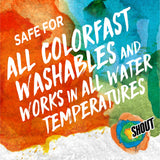 Shout Color Catcher Sheets for Laundry, Allow Mixed Washes, Prevents Color Runs and Maintains Original Clothing, 72 Count - Pack of 4 (288 Total Sheets)