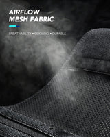 Back Brace with Lightweight Carbon Fiber Splints, Breathable Air Mesh, Ergonomic Curved Spine Support, Back Brace for Men Lower Back Pain Relief, Posture, Heavy Lifting, Sciatica, Back Support Brace