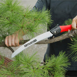 Kimura Folding Saw, Heavy Duty 10 Inch Curved Blade, Japanese SK5 Steel, Hand Saws for Branches, Wood & Camping, Pruning Saw with Impulse Hardened Double Layer Edge