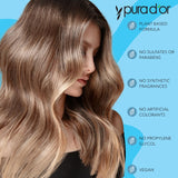 PURA D'OR Hair Thinning Therapy Biotin Shampoo and Conditioner Set, CLINICALLY TESTED Effective Results, Hair Thickening Products For Women & Men, Natural Routine, Color Safe, 16oz x2