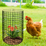 Adnee 10 Packs Wire Plant Protector from Animals - 20" H X 12" D Metal Mesh Plant Cage Covers - Sturdy Garden Bunny Barricades Chicken Wire Cloche for Plants Shrubs Vegetables Flowers