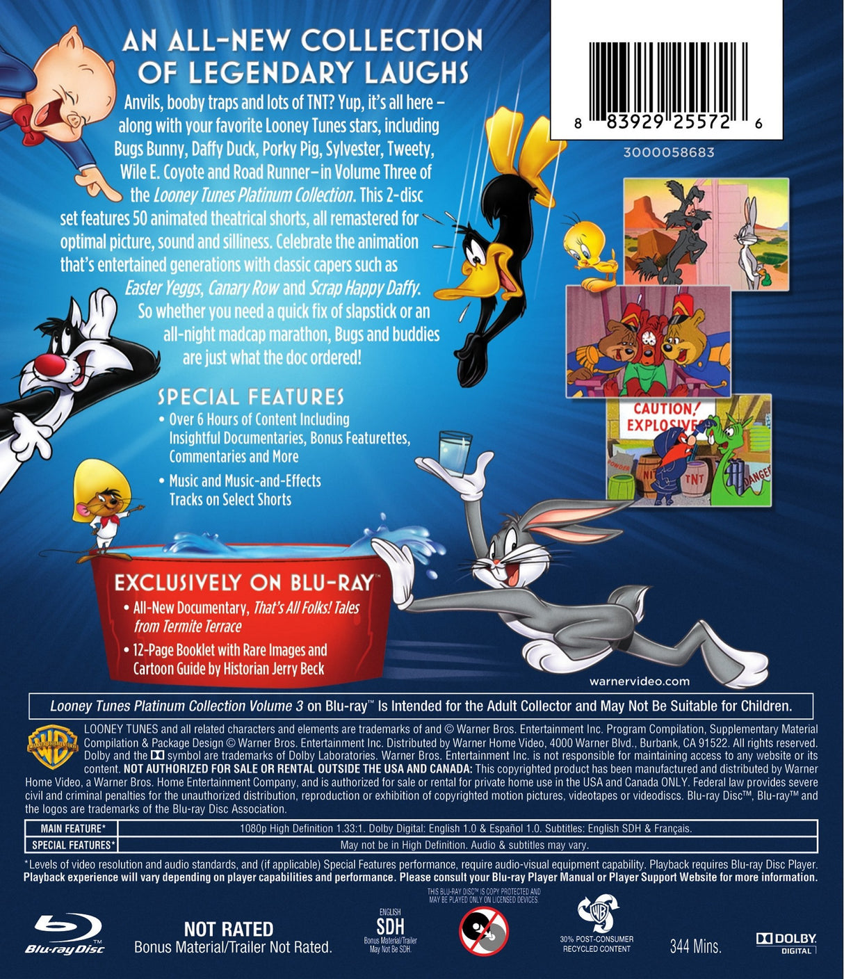 Looney Tunes: Platinum Collection, Vol. 3 [Blu-ray]