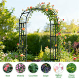 4.9x8.5FT Garden Arch Trellis for Climbing Plants Outdoor
