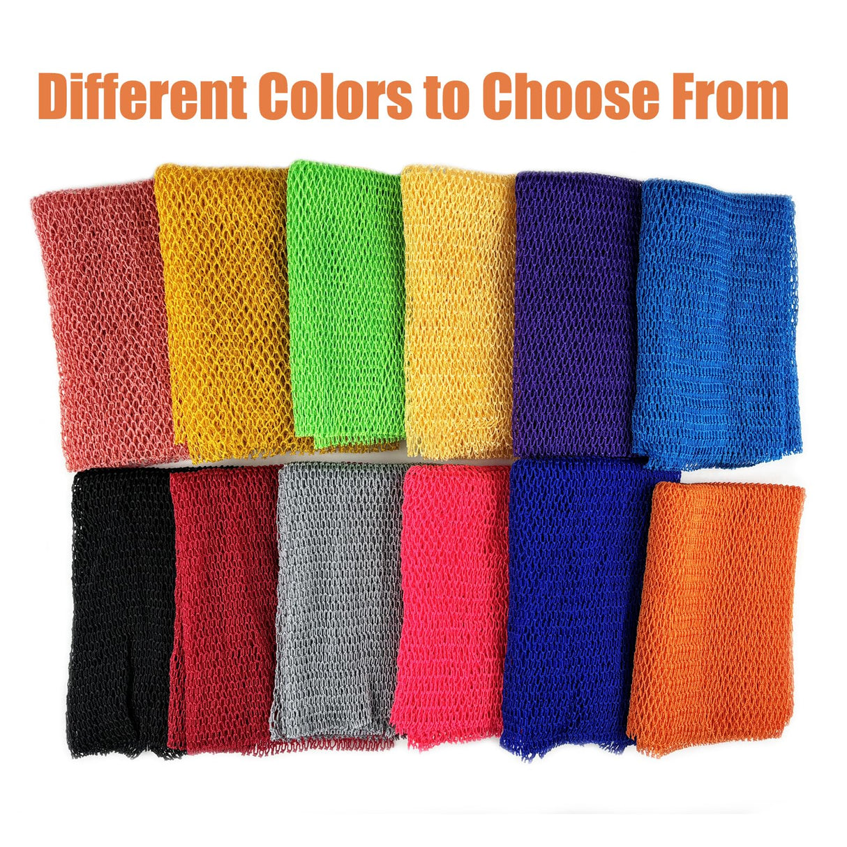 Unifab African Net Sponge Authentic Real African Exfoliating Net Bath Sponge Wash Cloth Exfoliating Washcloth African Net Cloth Body Scrubber for Shower Pink
