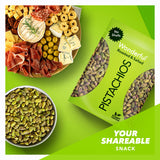 Wonderful Pistachios No Shells, Roasted & Salted Nuts, 24 Ounce Bag