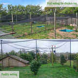 Vocray Bird Netting for Chicken Coop 25x25 Ft, 1/2" Mesh Aviary Netting