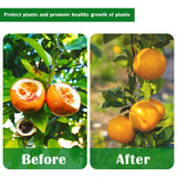 2 Pcs Fruit Tree Netting, 7 x 8 Ft Large Insect Bird Barrier Tree Net with Drawstring, Garden Bird Netting Plant Cover for Protect Plant Fruit Flower from Insect Bird