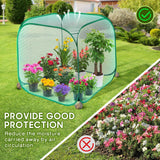 Pop Up Mesh Plant Cover, 35x35x38'' Garden Netting for Insect Protection