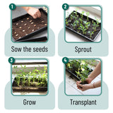 Mr. Pen- Seed Starter Trays, 5 Pack, 17"x10"x2.4"