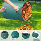 Mokani Reusable Yard Waste Bags, 79 Gallon Lawn and Leaf Bags 3 Packs, Heavy Duty Garden Bags With Reinforced Handles, Camping Yard Recycling Leaf Bag for Leaves