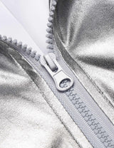 COOFANDY Mens Coat Metallic 70s Disco Christmas Party Varsity Jacket Zip-up Baseball Bomber