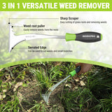 WORKPRO 3-Piece Weed Puller Tool Set