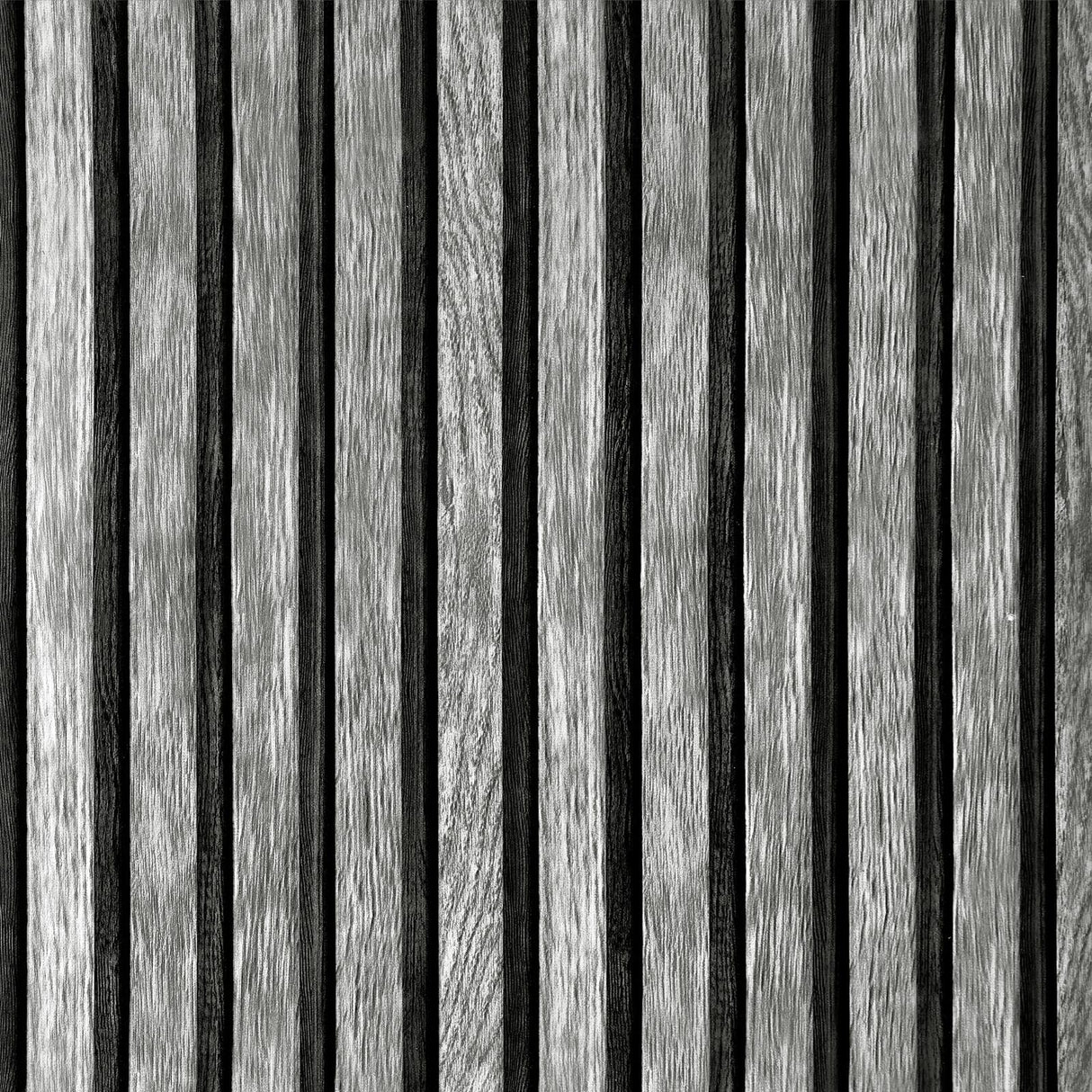 Yun-aeon Natural Wood Peel and Stick Wallpaper Grey Wood Slats - 17.3"x 300" Self-Adhesive Waterproof Vinyl Removable Wall Paper for Wall Decor Bedroom