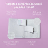Frida Mom Belly Binder for Natural & C-Section Postpartum Recovery, 9" High