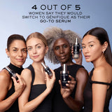 Lancôme Génifique Ultimate Dual Recovery Face Serum- Anti-Aging Serum Visibly Improves Fine Lines, Rough Texture, Plumpness and Even Skintone - with Beta Glucan and, Hyaluronic Acid - 1 Fl Oz