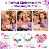COO&KOO Charm Bracelet Making Kit, A Unicorn Girls Toy that Inspires Creativity and Imagination, Crafts for Girls Ages 8-12 with Jewelry Making Kit Perfect Gifts for 6 7 8 9 10 Girl Self-Expression!