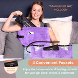 MOYOAMA Post Mastectomy Pillow - Mastectomy Pillows Post Op, Breast Pillow for Breast Surgery Recovery Supplies and Lumpectomy Recovery Supplies, After Mastectomy Must Haves, Breast Reduction Pillow