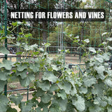 HOECMRHP Trellis Netting, Heavy-Duty Garden Grow Netting for Climbing Plants, Outdoor Indoor Net for Cucumber, Tomatoes, Beans, Clematis, Fruits & Vegetables, Climbing Vining Plants (24.6' x 6.6'Ft)