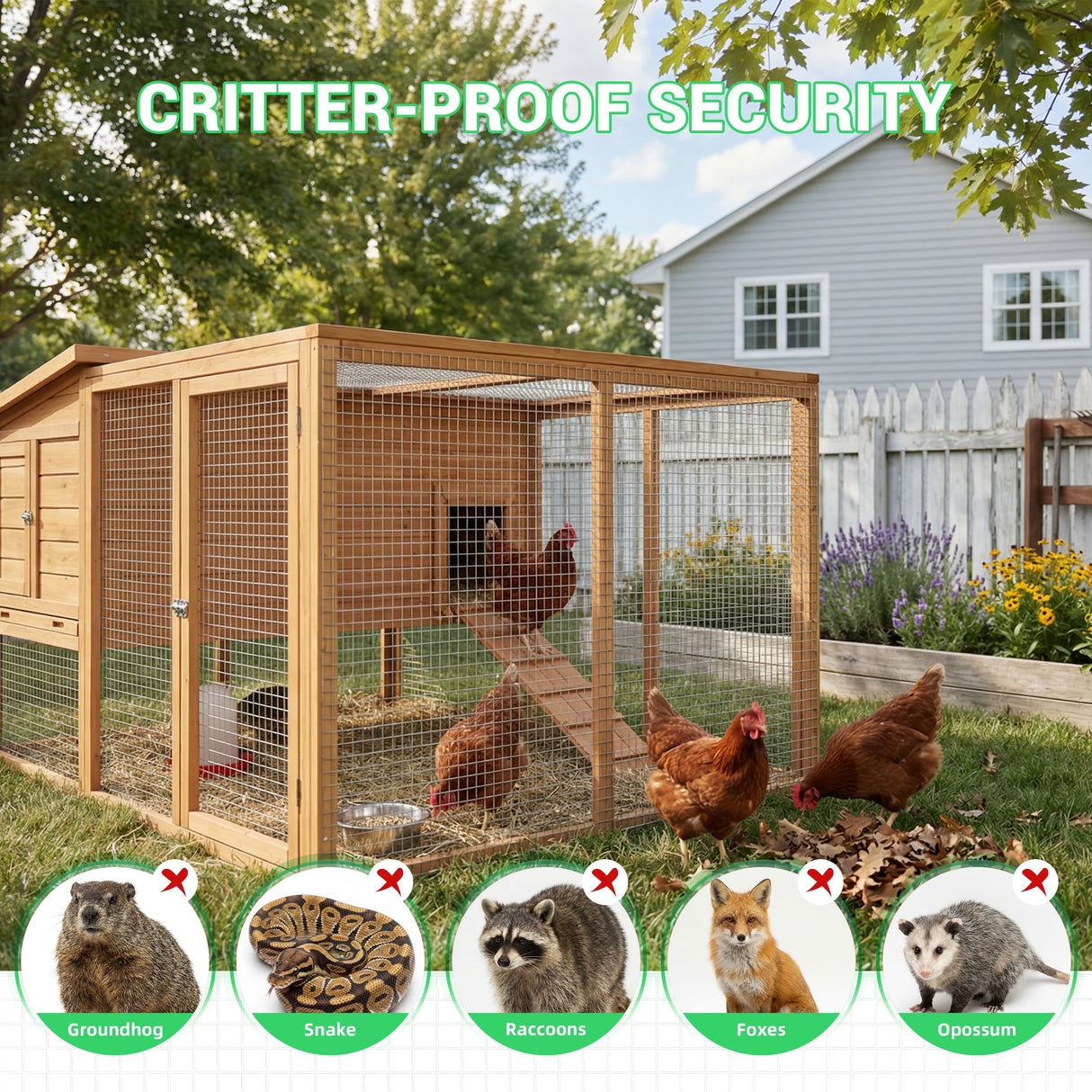 Land Guard Hardware Cloth 1/2 Inch 48inx100.1ft 19 Gauge Square Chicken Wire Fence Mesh Roll Raised Garden Bed Plant Supports Poultry Netting Cage Snake Fence…