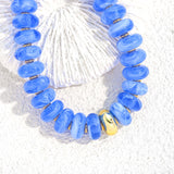LILIE&WHITE Blue Beaded Necklaces for Women