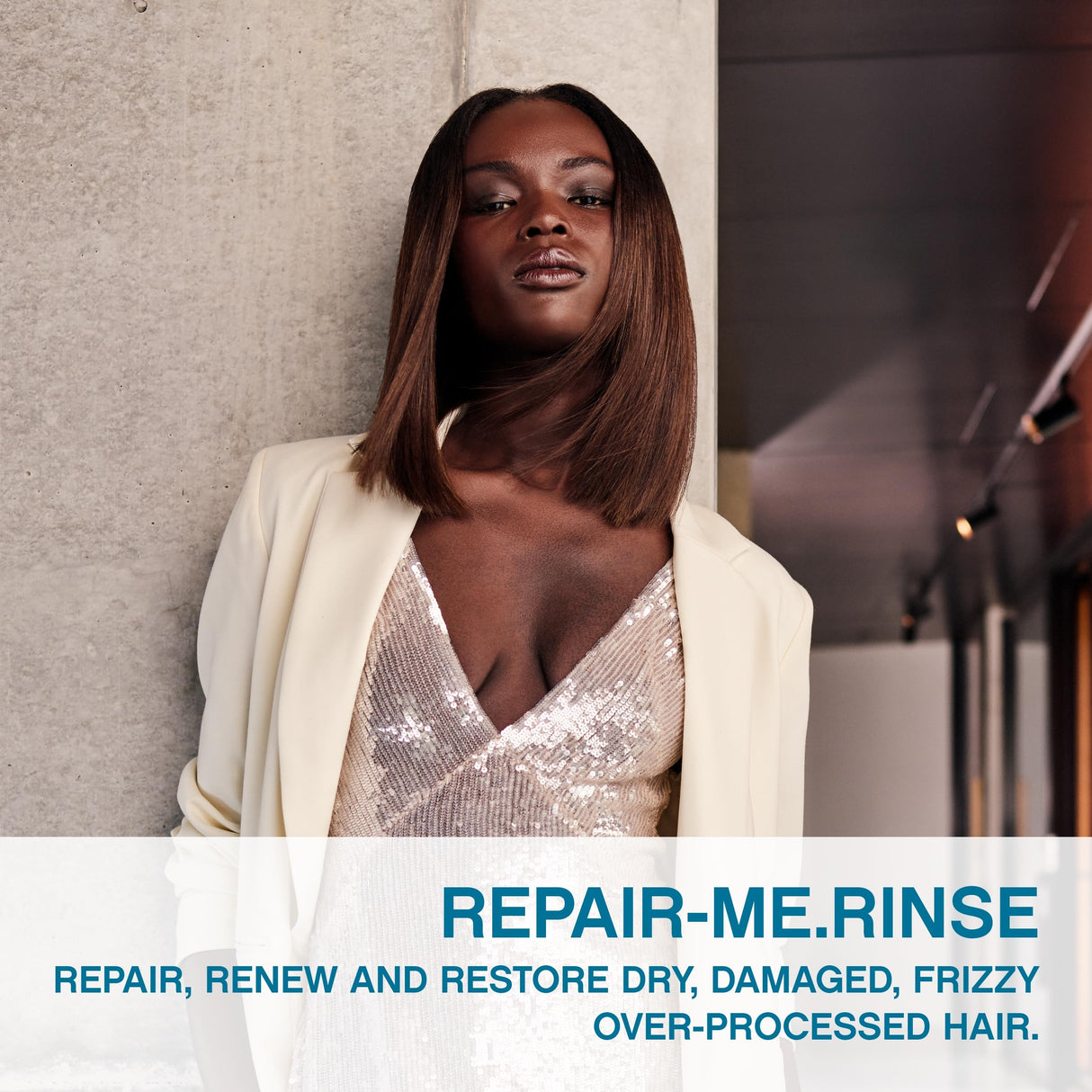 KEVIN.MURPHY REPAIR-ME.RINSE - Hair Repair Conditioner - For All Hair Types - Hydrating Shine Conditioner - Sulphate-Free - 1 L / 33.8 fl oz