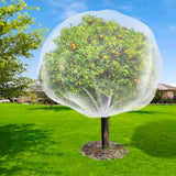 2 Pcs Fruit Tree Netting, 7 x 8 Ft Large Insect Bird Barrier Tree Net with Drawstring, Garden Bird Netting Plant Cover for Protect Plant Fruit Flower from Insect Bird