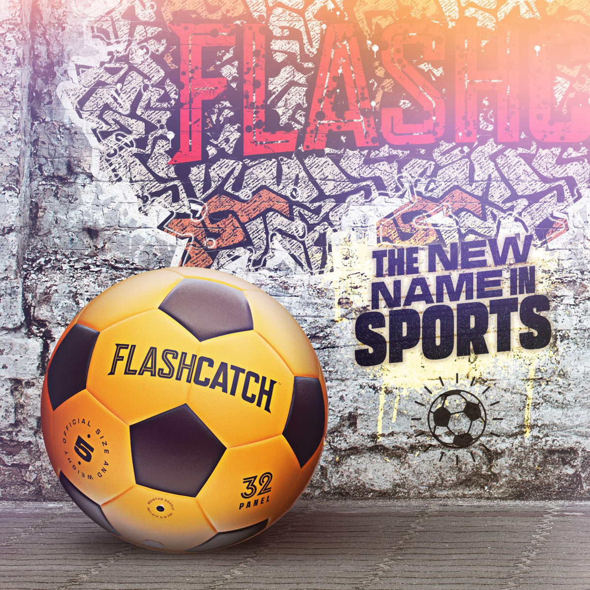 Light Up Soccer Ball - Glow in the Dark - NO 5 - Sports Gifts for Boys Girl
