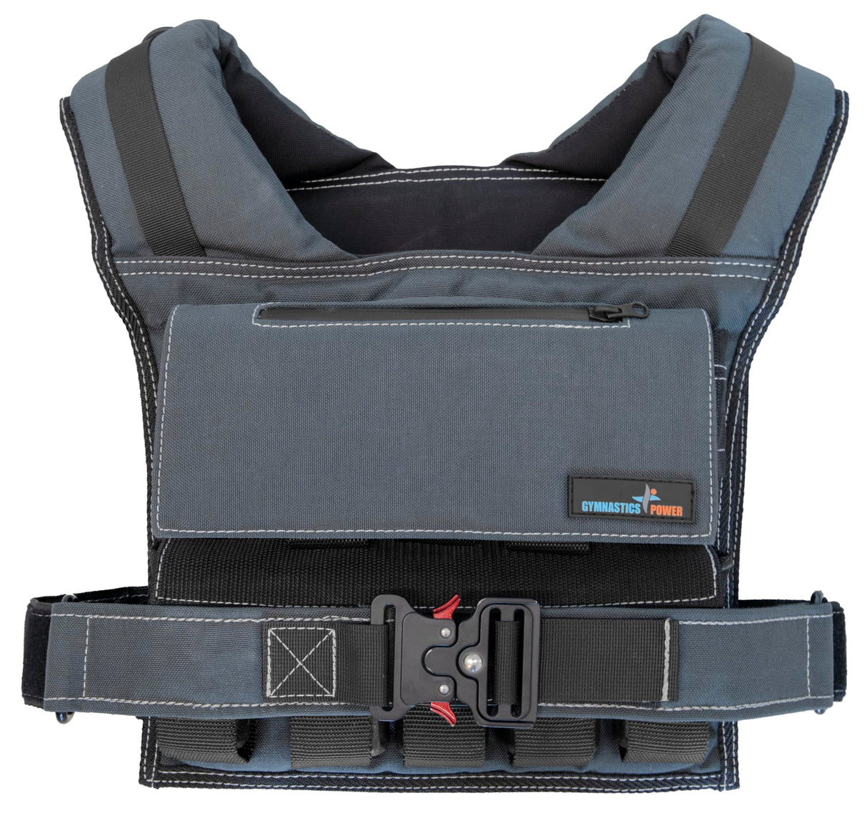 Weighted Vest 60lb Space Gray Removable Iron Weights for Men and Women Workout for Calisthenics and Fitness Sport Training