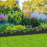 20 Pack Garden Edging with Stakes, Flower Bed Edging Borders, 5" X 20ft