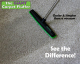 Johnny World Giant Carpet Fluffer Large Carpet Rake for Reviving Matted Rugs & Pile Restoration, Removing Pet Hair, Fluffing Carpet Fibers