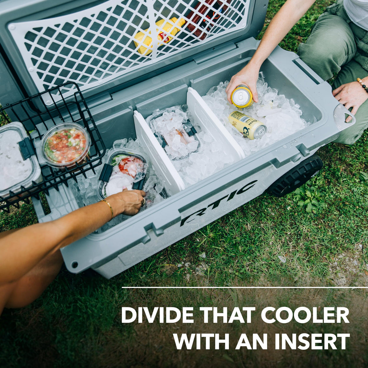RTIC 52 QT Ultra-Light Cooler Divider, Accessories Perfect for Outdoors, Camping and Travel, Insert to Keep Contents Divided for Organization