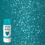 Rust-Oleum 302573 Specialty Glitter Spray Paint, 10.25 Oz, Turquoise