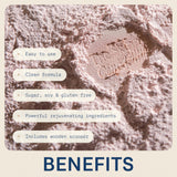 The Skinny Confidential Beauty Salt- Hydration Powder Contain Grass-Fed Colostrum, Electrolytes & Pearl Powder - Supports Immunity & Digestive Health, Glowing Skin & Radiant Hair - Gluten Free