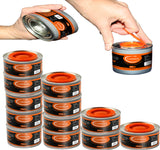 Luminar Resealable-Wick Chafing Fuel Cans, 12 Pack, 6 Hour - Premium Quality Burners for Food Warmers - No More Spills, Waste, or Hassle - Perfect for Convenient, and Long-Lasting Event Catering