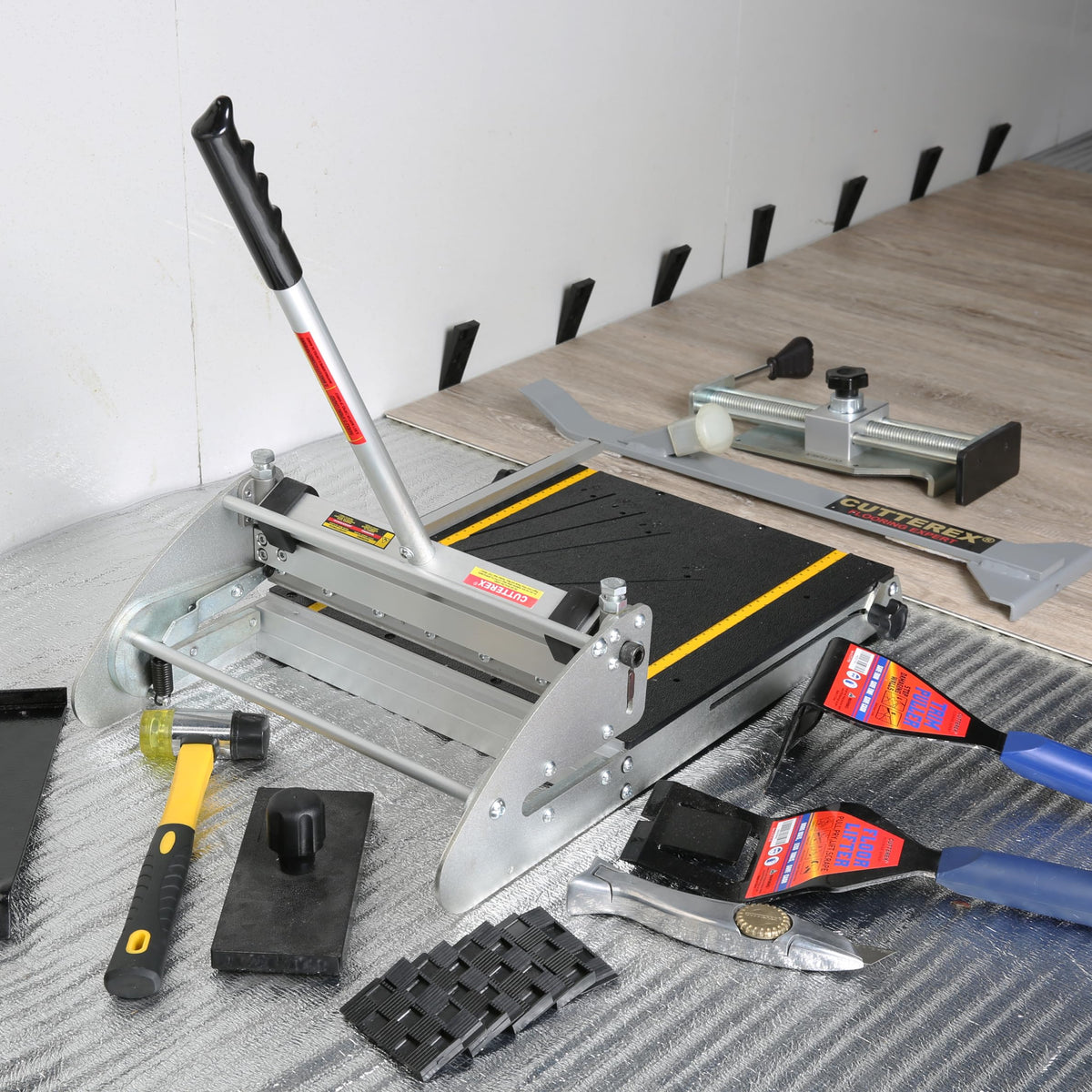 CUTTEREX 13 INCH 360° VINYL Floor Cutter for VCT, LVT, PVC, Rubber Flo ...