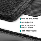 12 Pack - Professional Urinal Floor Mats for Men Bathroom | Non-Slip Urinal Mats | Disposable Bathroom Urinal Pads for Commercial Restrooms