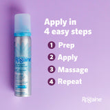 Women's Rogaine 5% Minoxidil Topical Foam, Unscented, 2 x 2.11 oz