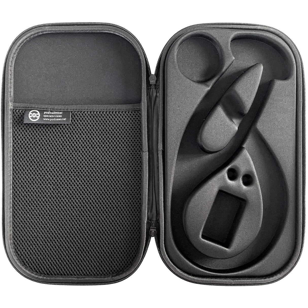 Pod Technical Cardiopod II Stethoscope Case for All Littmann Stethoscopes - All Black